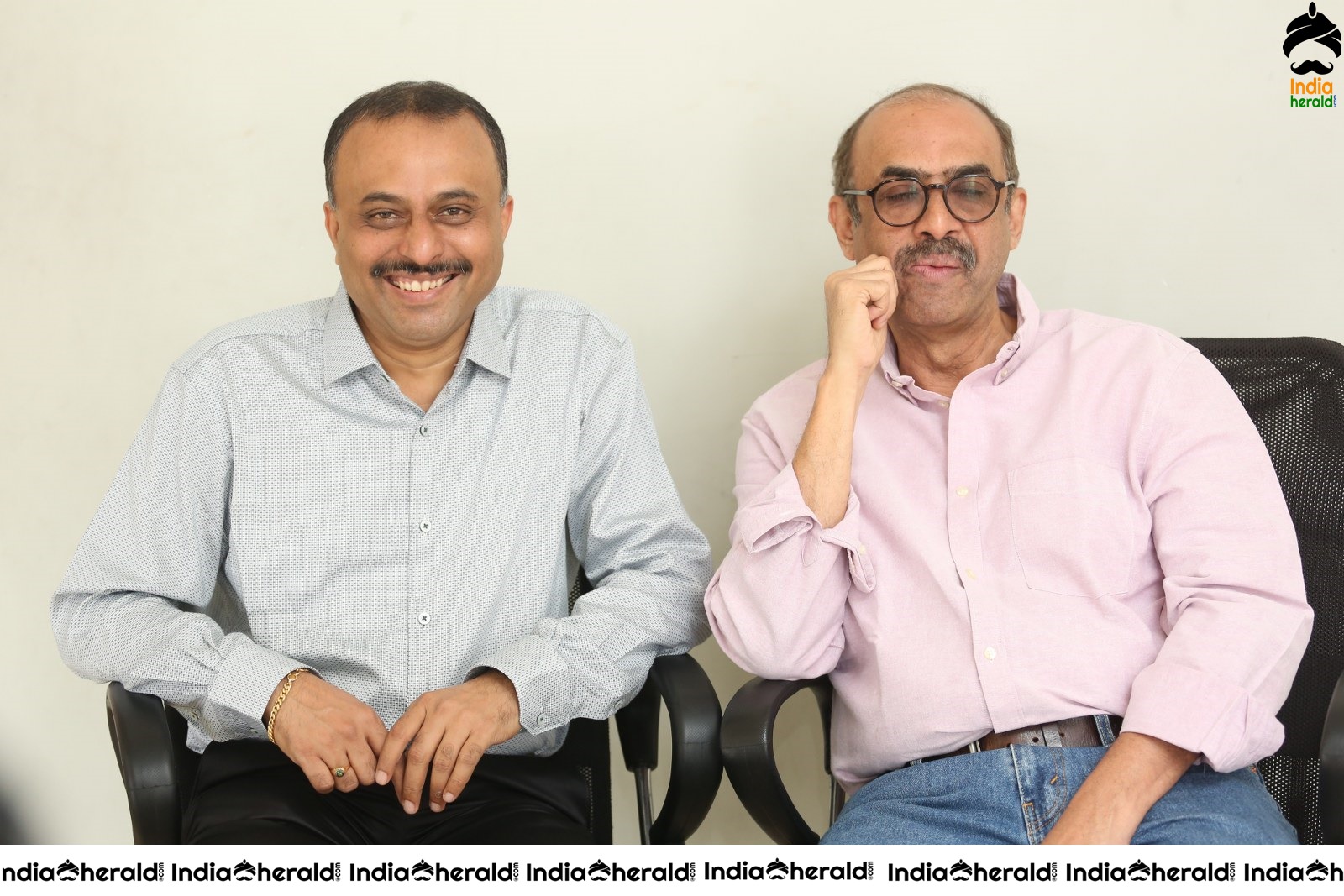 Producers Of Venky Mama Interview Stills Set 2