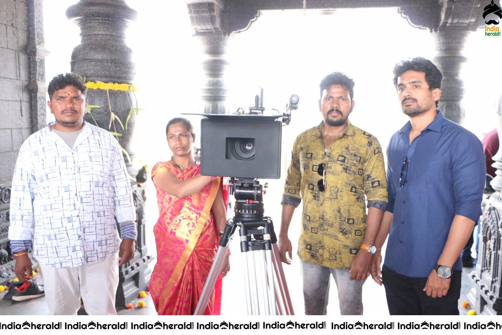 PVM Jyothi Arts Production No 1 Movie Opening Stills Set 1