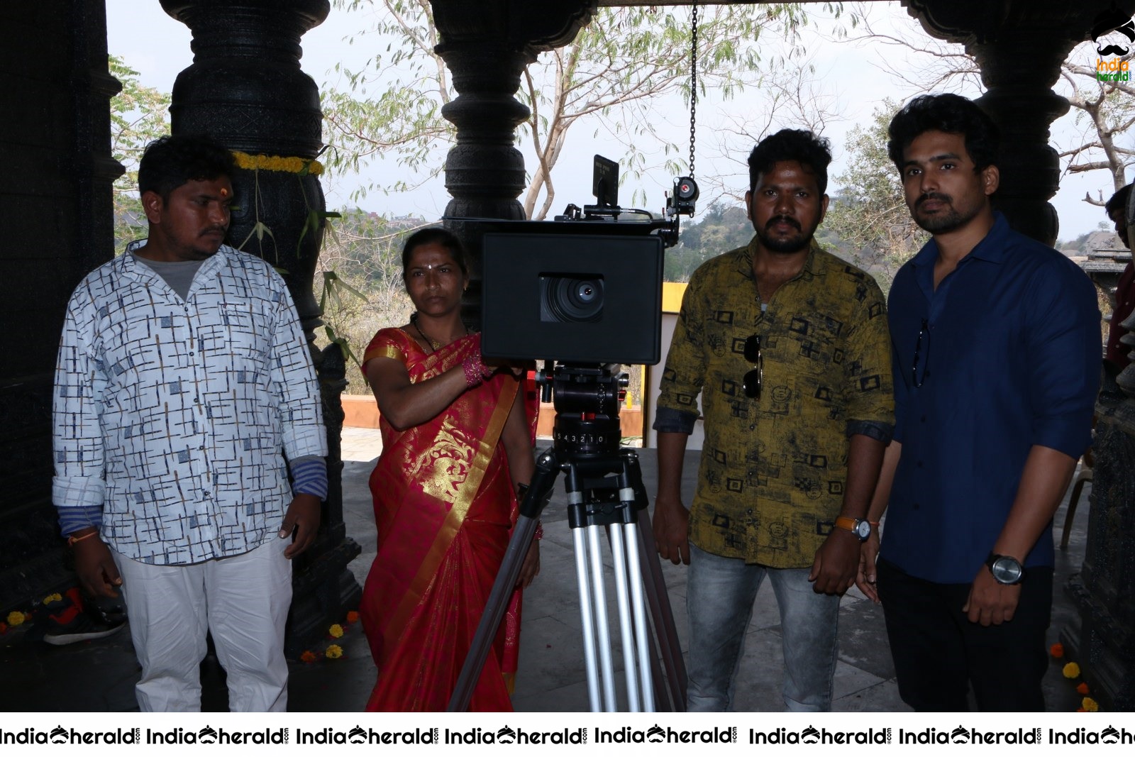 PVM Jyothi Arts Production No 1 Movie Opening Stills Set 1