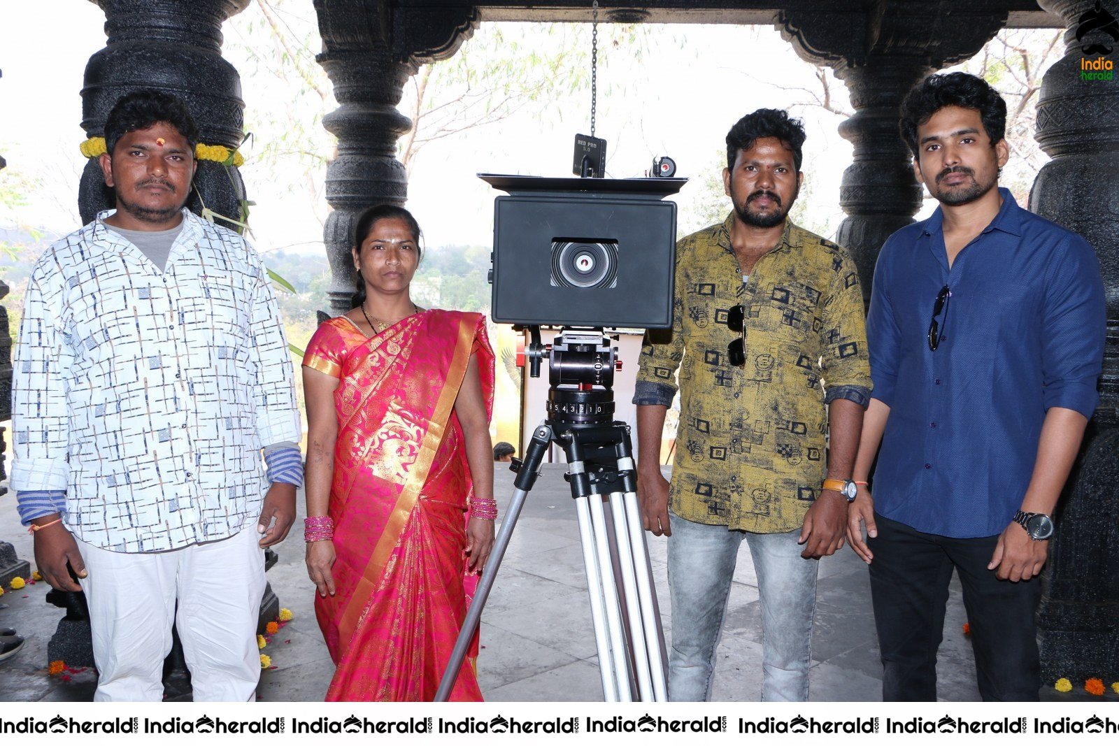 PVM Jyothi Arts Production No 1 Movie Opening Stills Set 1