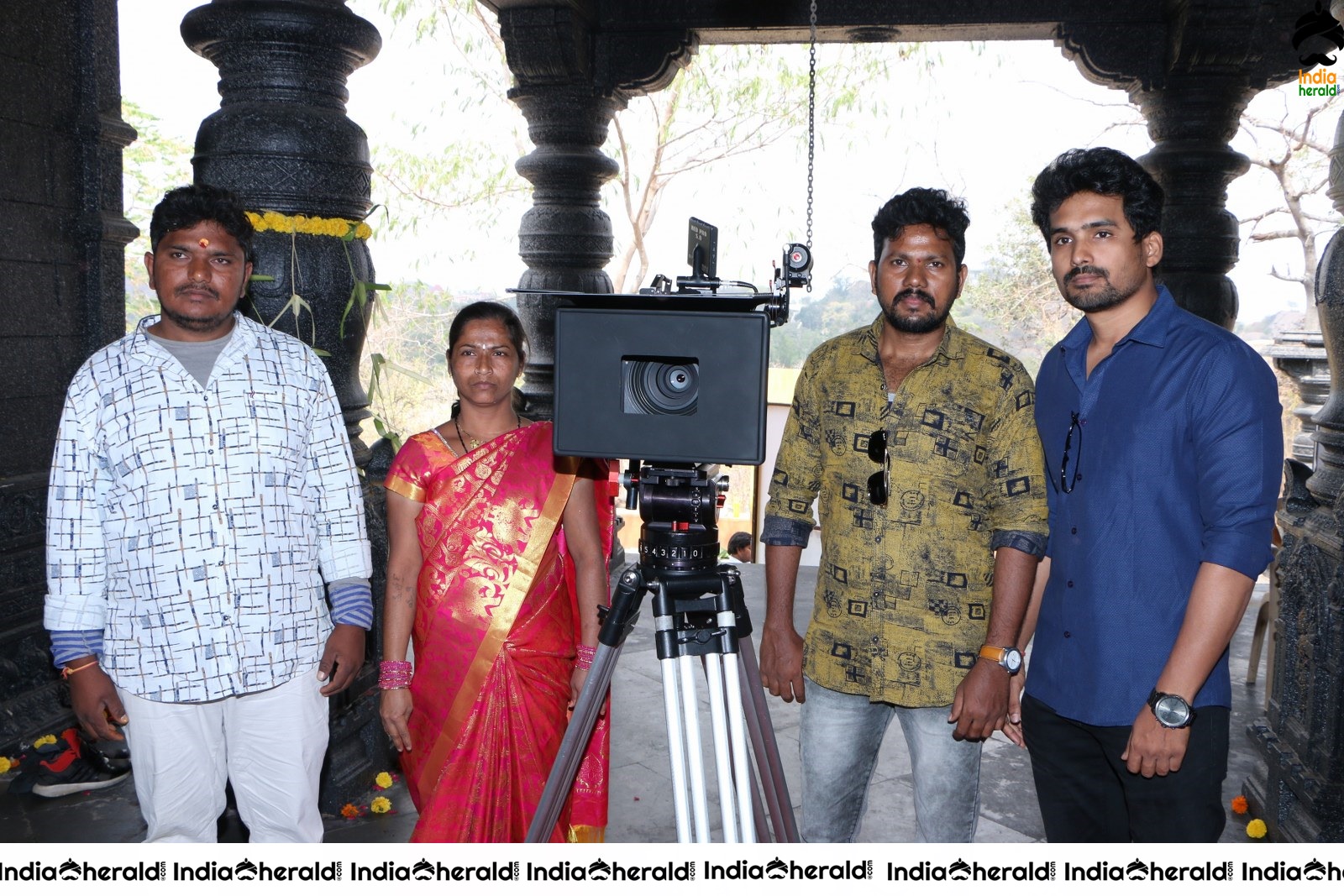 PVM Jyothi Arts Production No 1 Movie Opening Stills Set 1