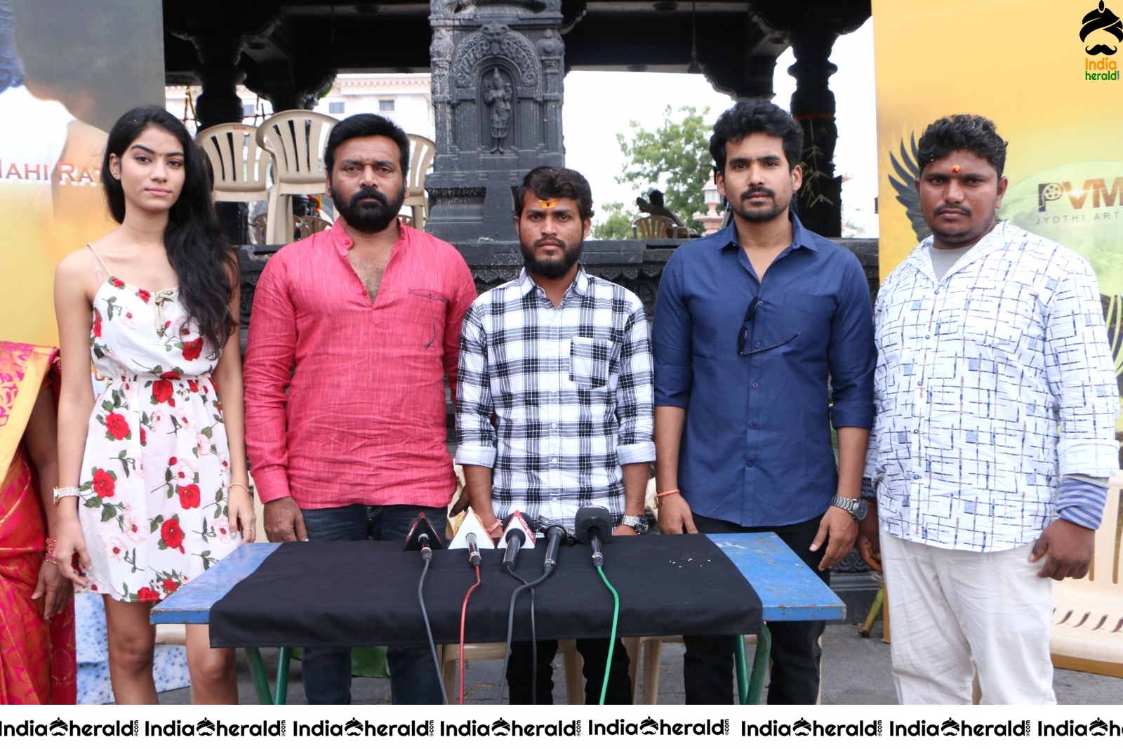 PVM Jyothi Arts Production No 1 Movie Opening Stills Set 2