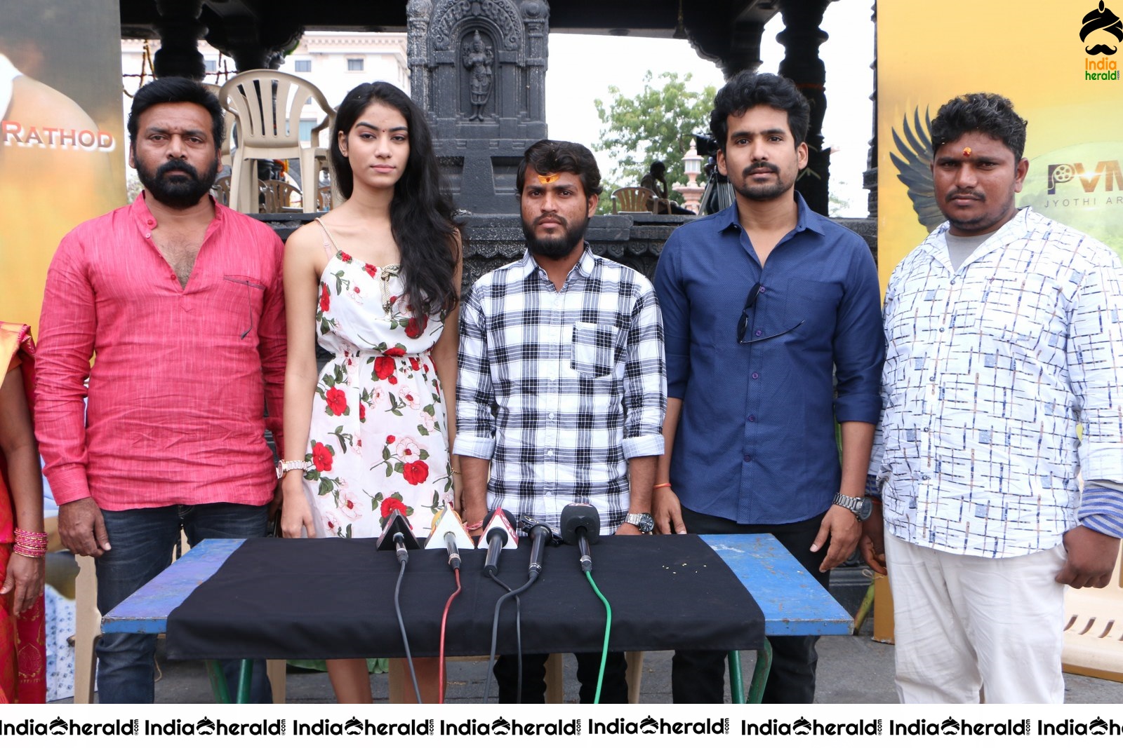 PVM Jyothi Arts Production No 1 Movie Opening Stills Set 2