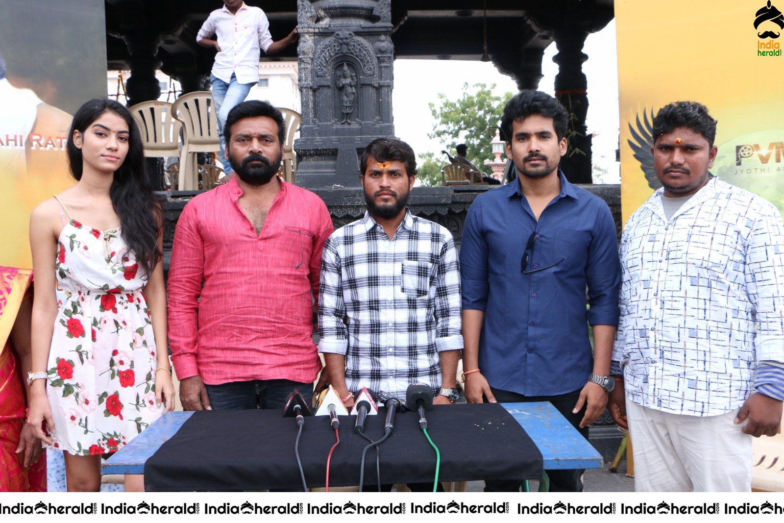 PVM Jyothi Arts Production No 1 Movie Opening Stills Set 2