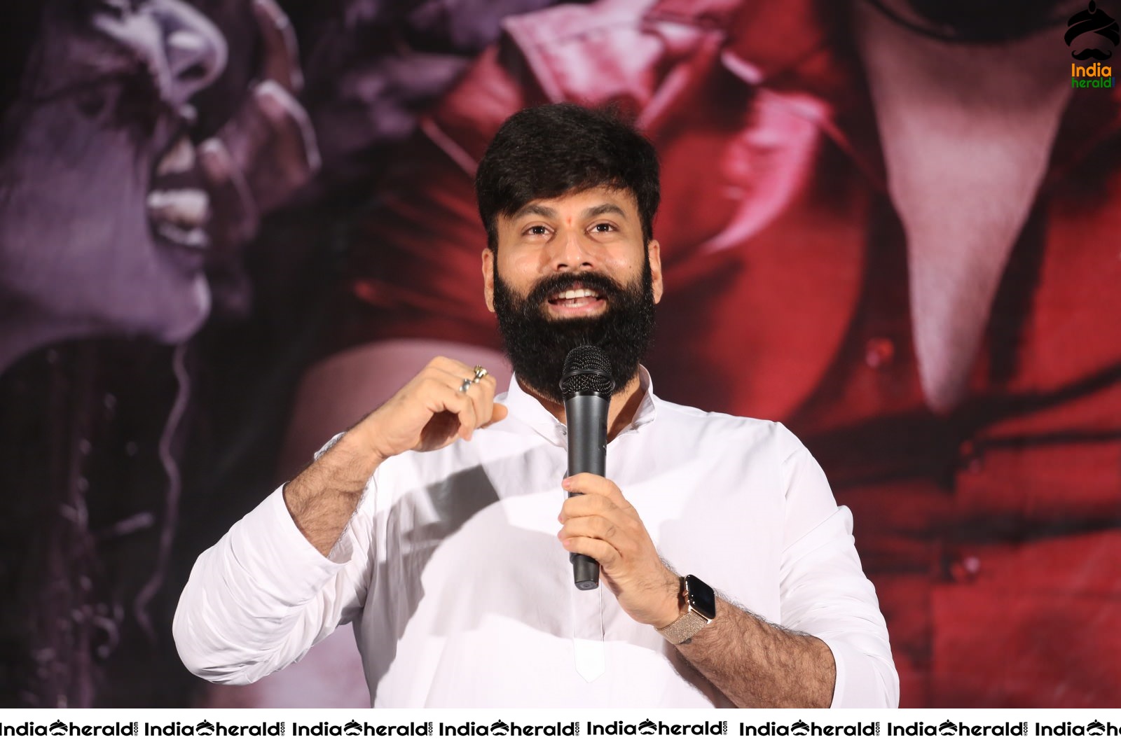 Raju Gari Gadhi 3 Movie Pre Release press Meet Stills Set 2