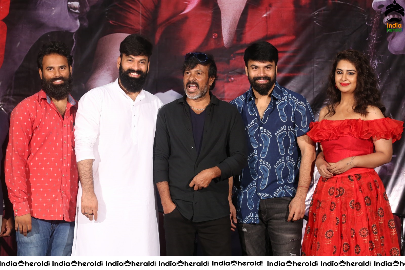 Raju Gari Gadhi 3 Movie Pre Release press Meet Stills Set 4