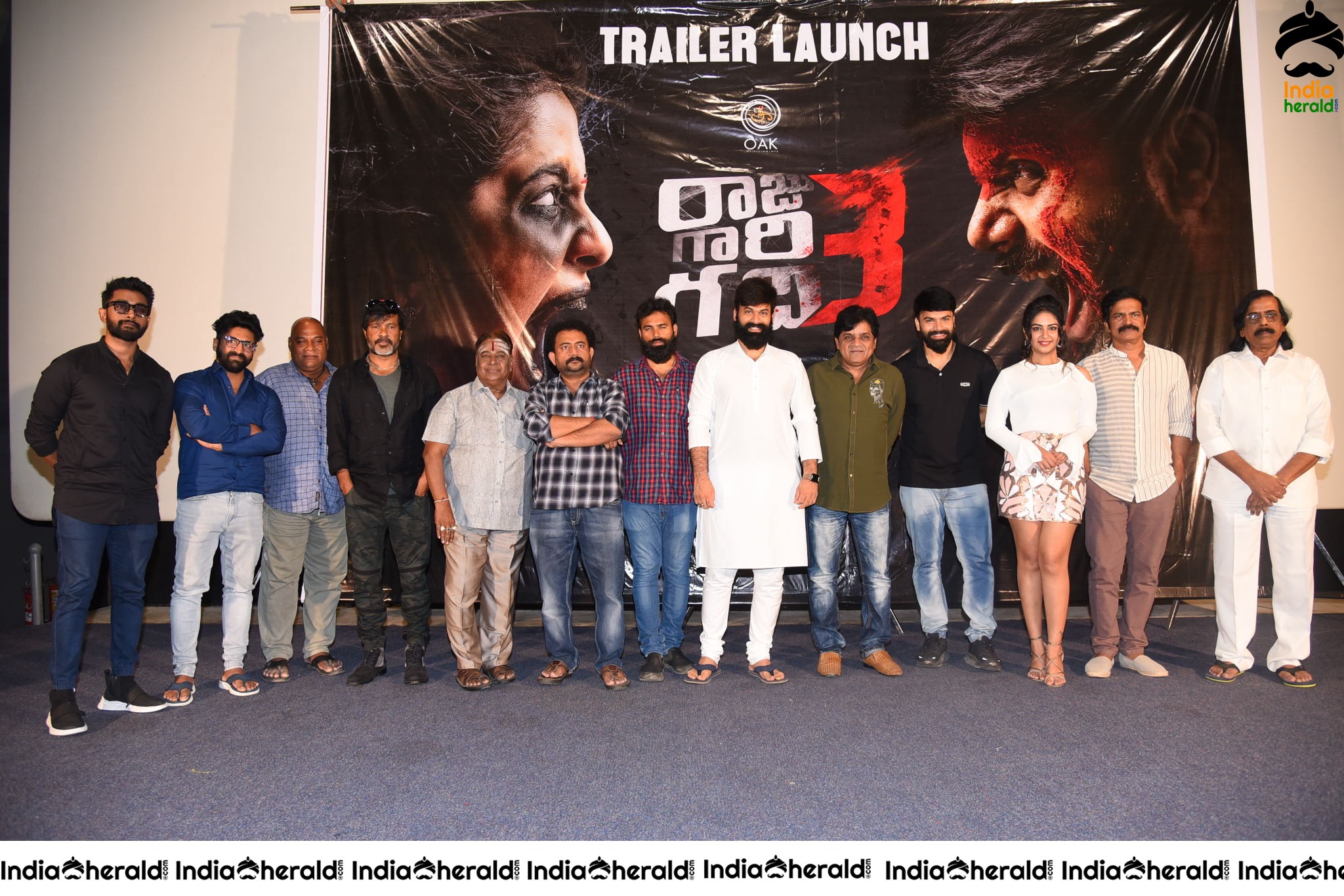 Raju Gari Gadhi 3 Trailer Launch Stills Set 2