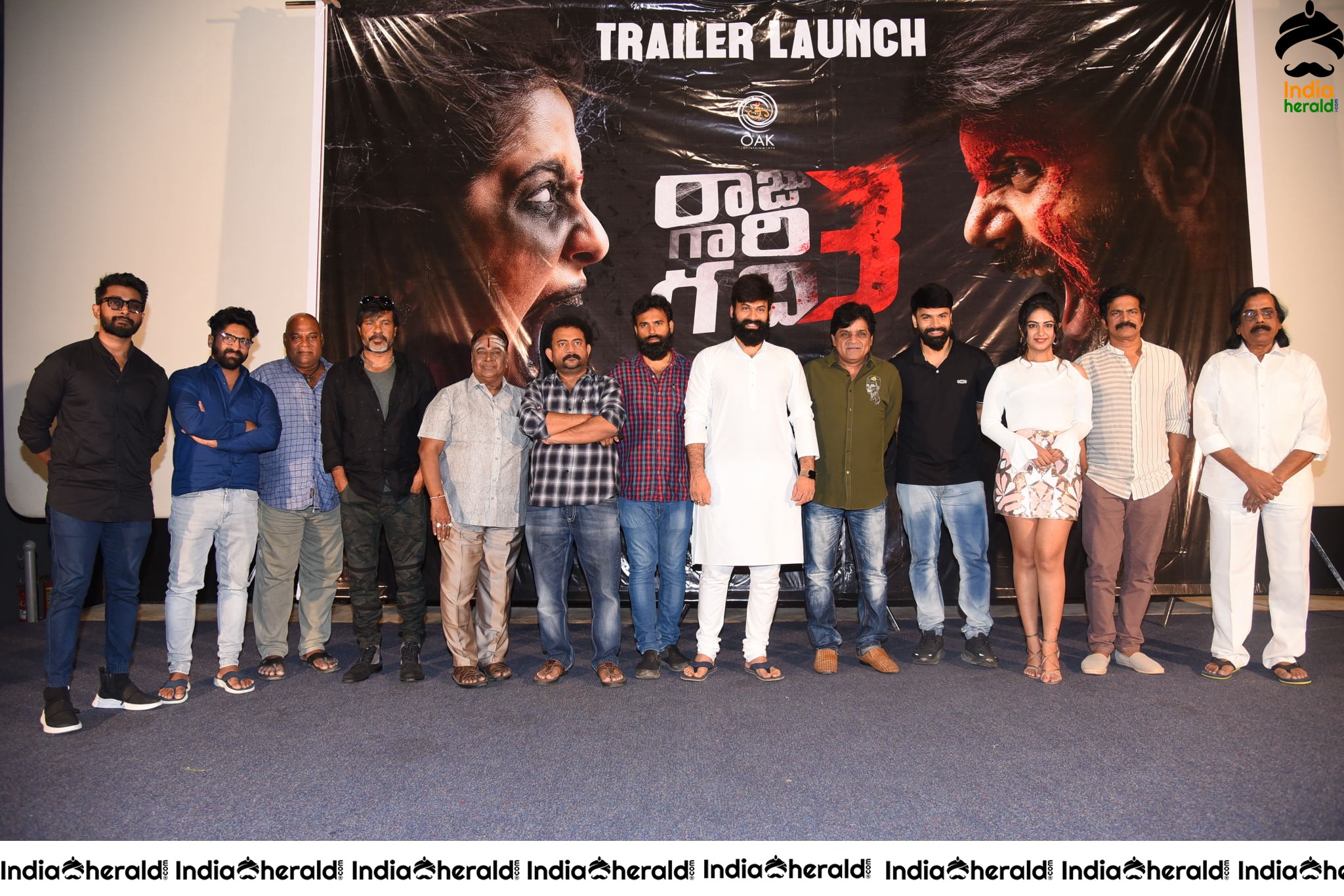 Raju Gari Gadhi 3 Trailer Launch Stills Set 2