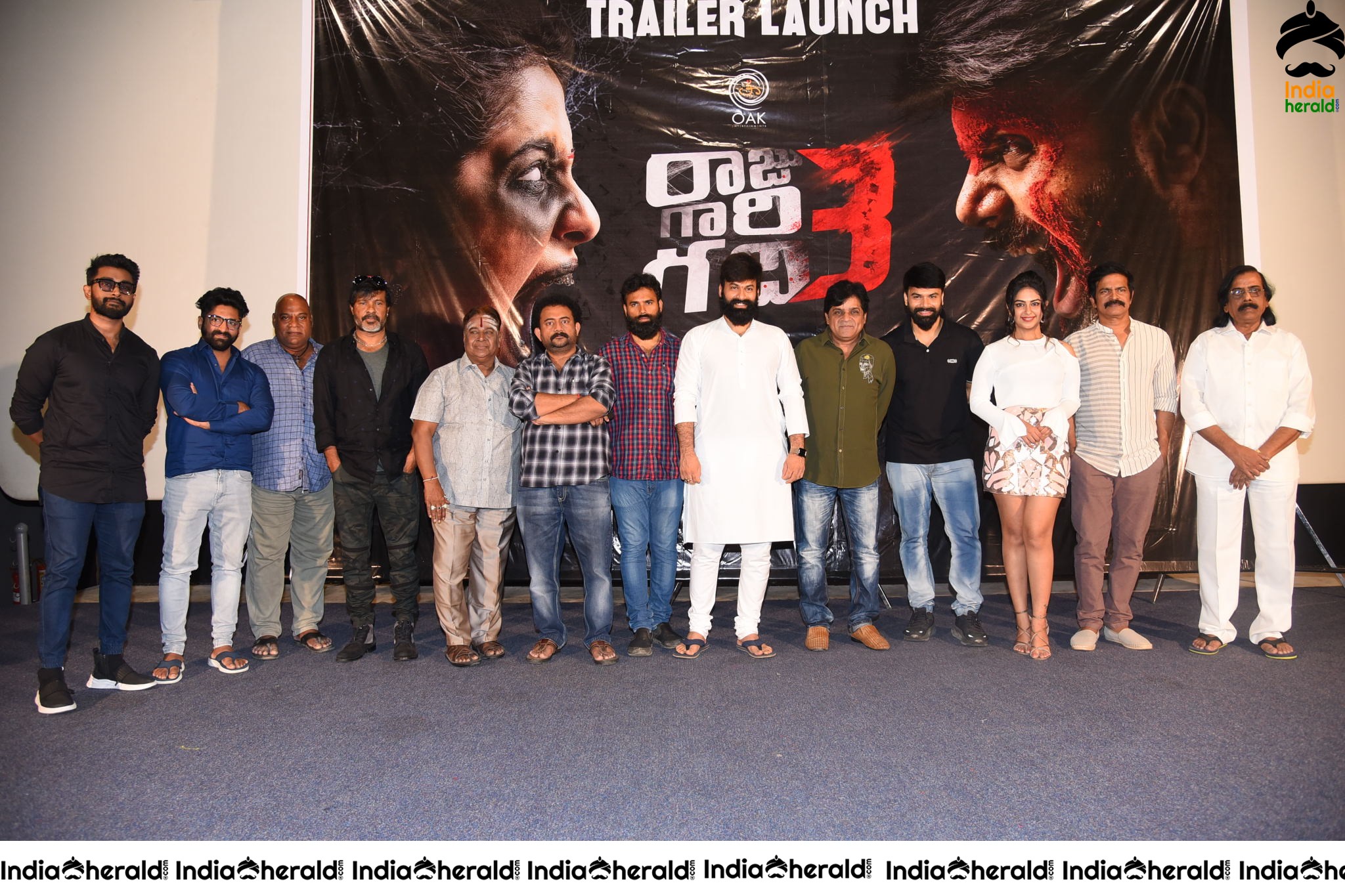 Raju Gari Gadhi 3 Trailer Launch Stills Set 2