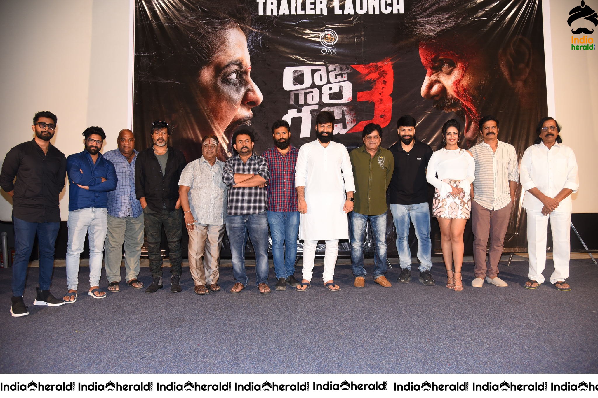 Raju Gari Gadhi 3 Trailer Launch Stills Set 2