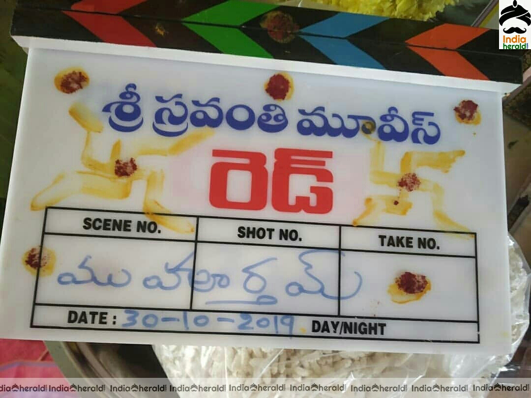 Ram RED Movie Muhurat Pooja Stills