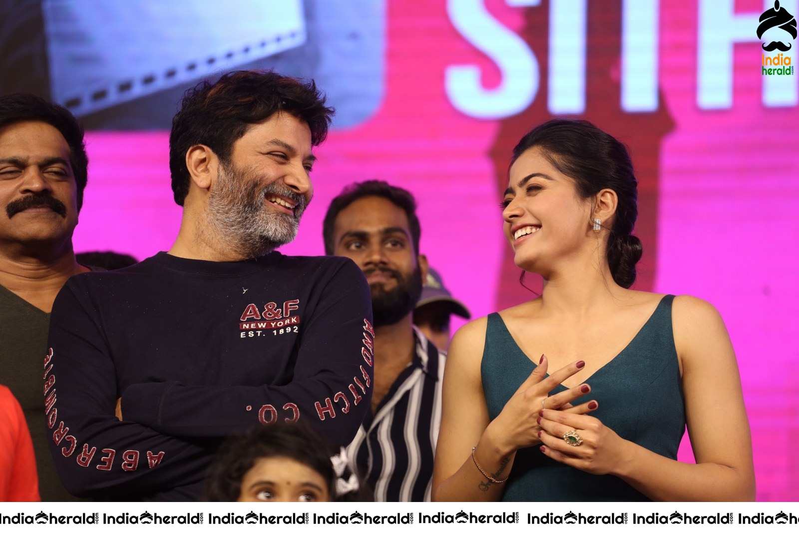 Rashmika Mandanna Looking Pretty at Bheeshma Pre Release Event Set 1