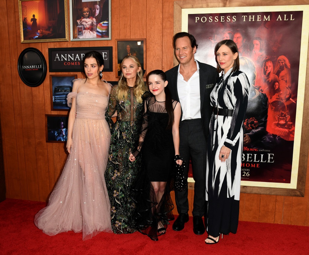 Red Carpet At The Premiere Of Warner Bros Annabelle Comes Home Set 3