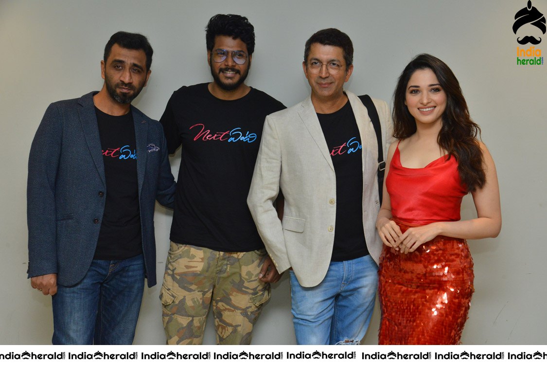Red Hot Milky Beauty Tamannaah in Next Enti Throwback Event Photos Set 1