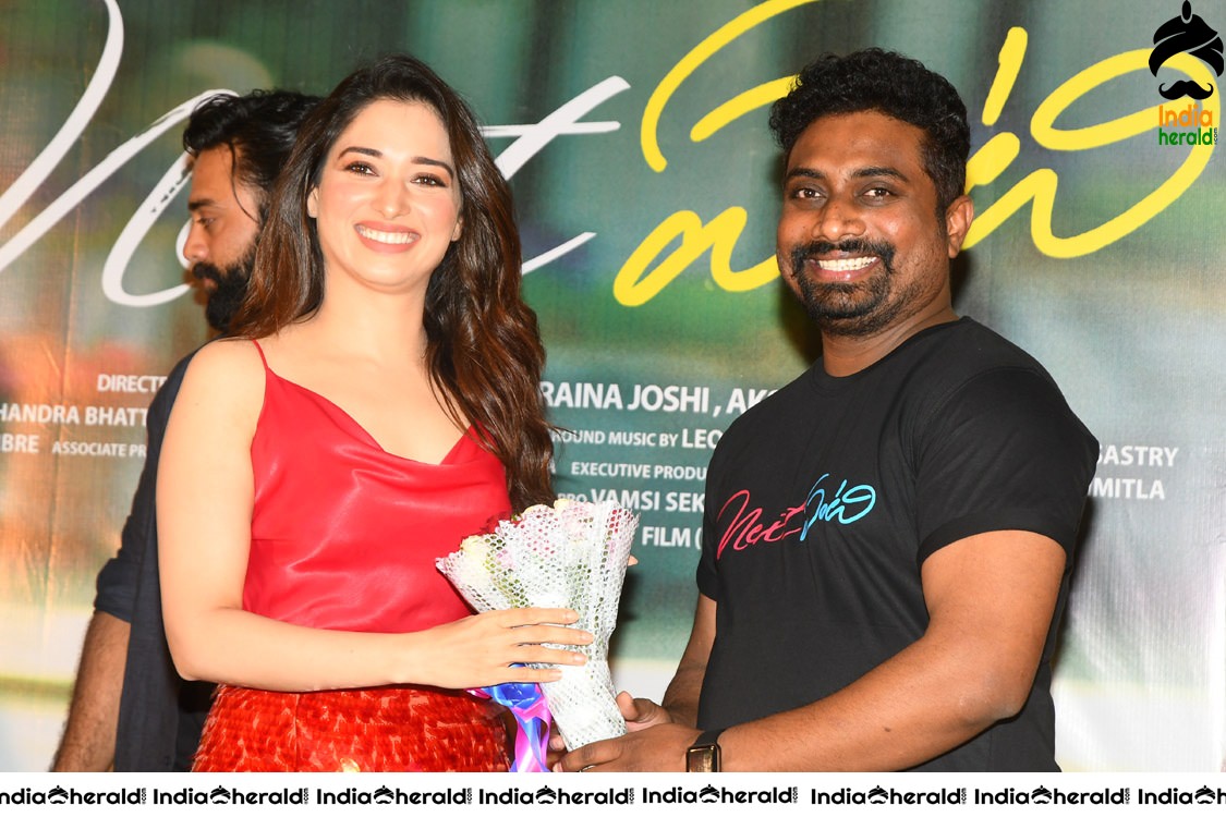 Red Hot Milky Beauty Tamannaah in Next Enti Throwback Event Photos Set 2