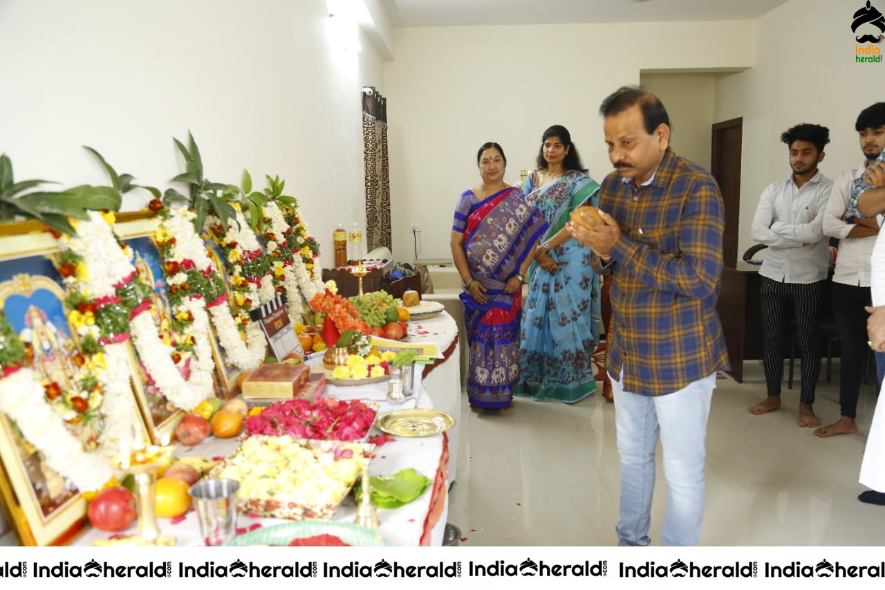 RGV Movie Pooja Stills In Jonnavithula Ramalingeswara Rao Direction
