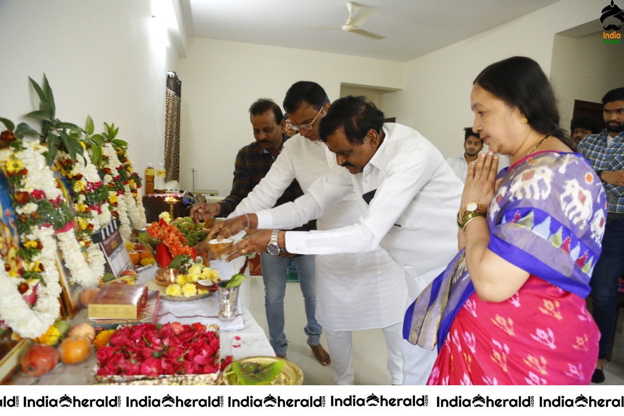 RGV Movie Pooja Stills In Jonnavithula Ramalingeswara Rao Direction