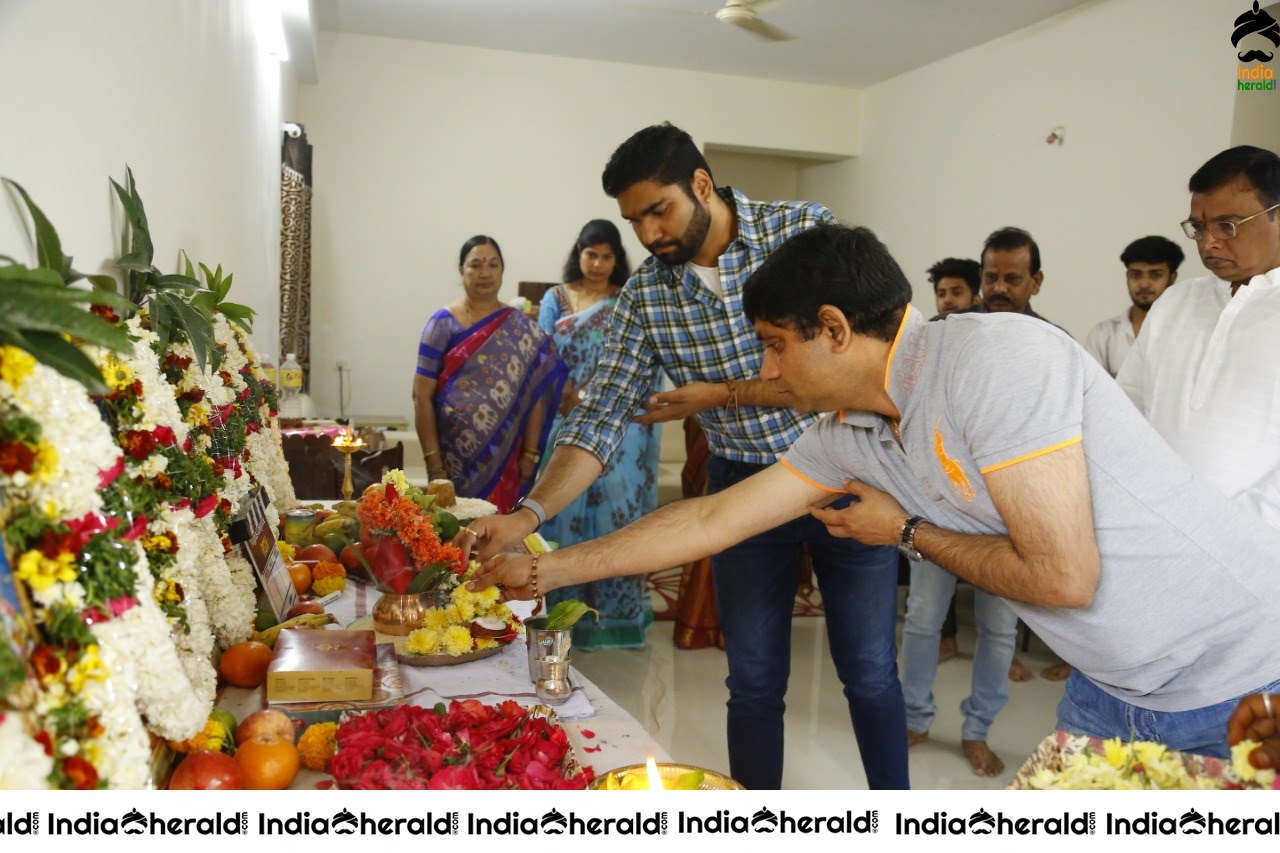 RGV Movie Pooja Stills In Jonnavithula Ramalingeswara Rao Direction