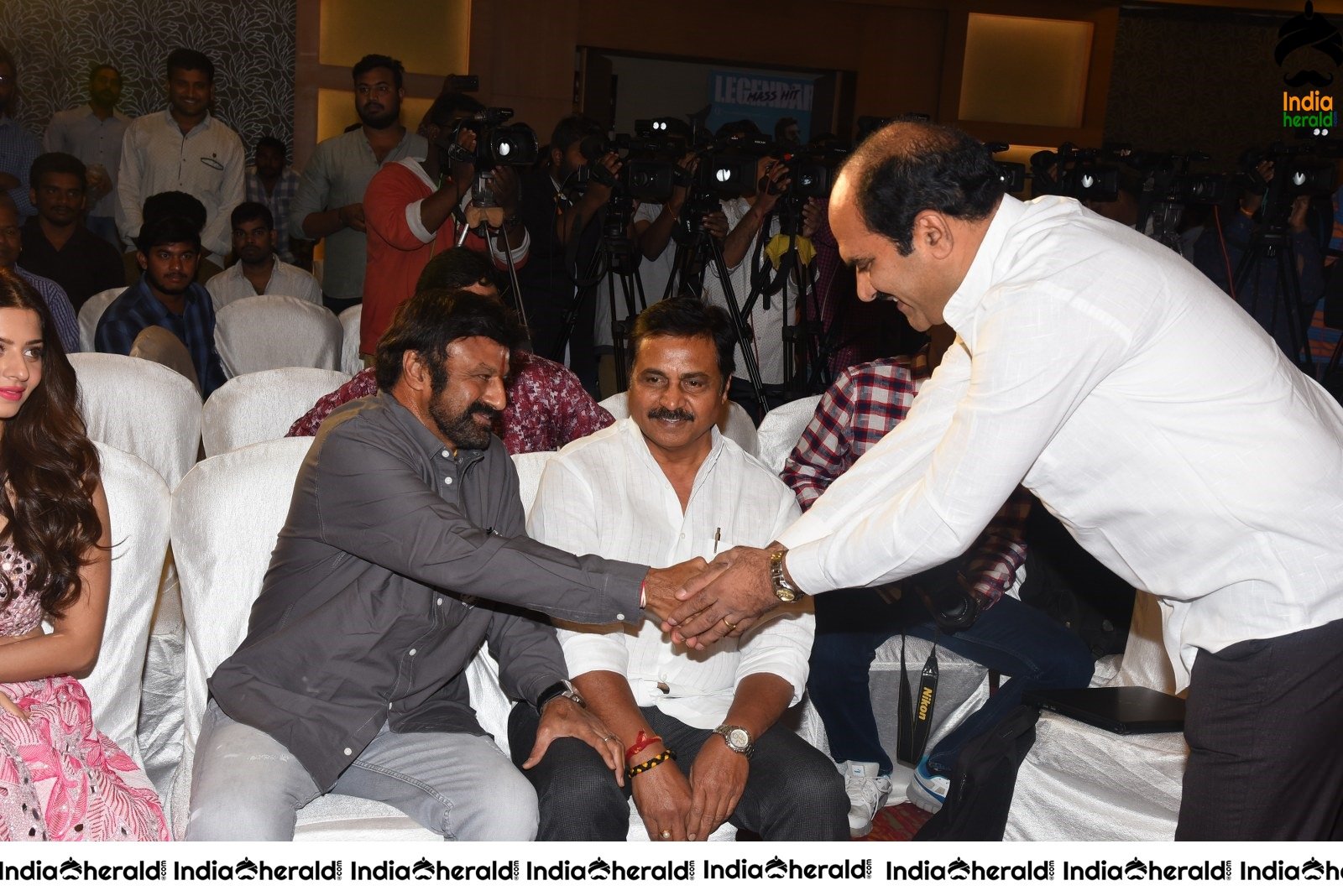 Ruler Movie Success Meet Stills Set 4