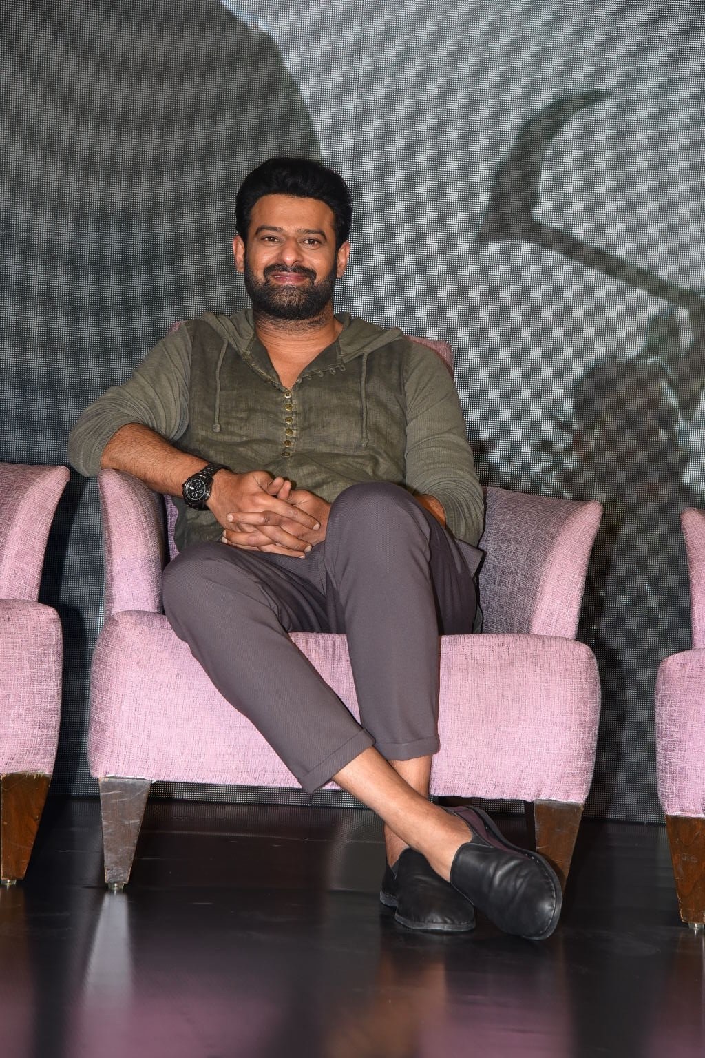 Saaho Movie Hyderabad Media Interaction Set 2