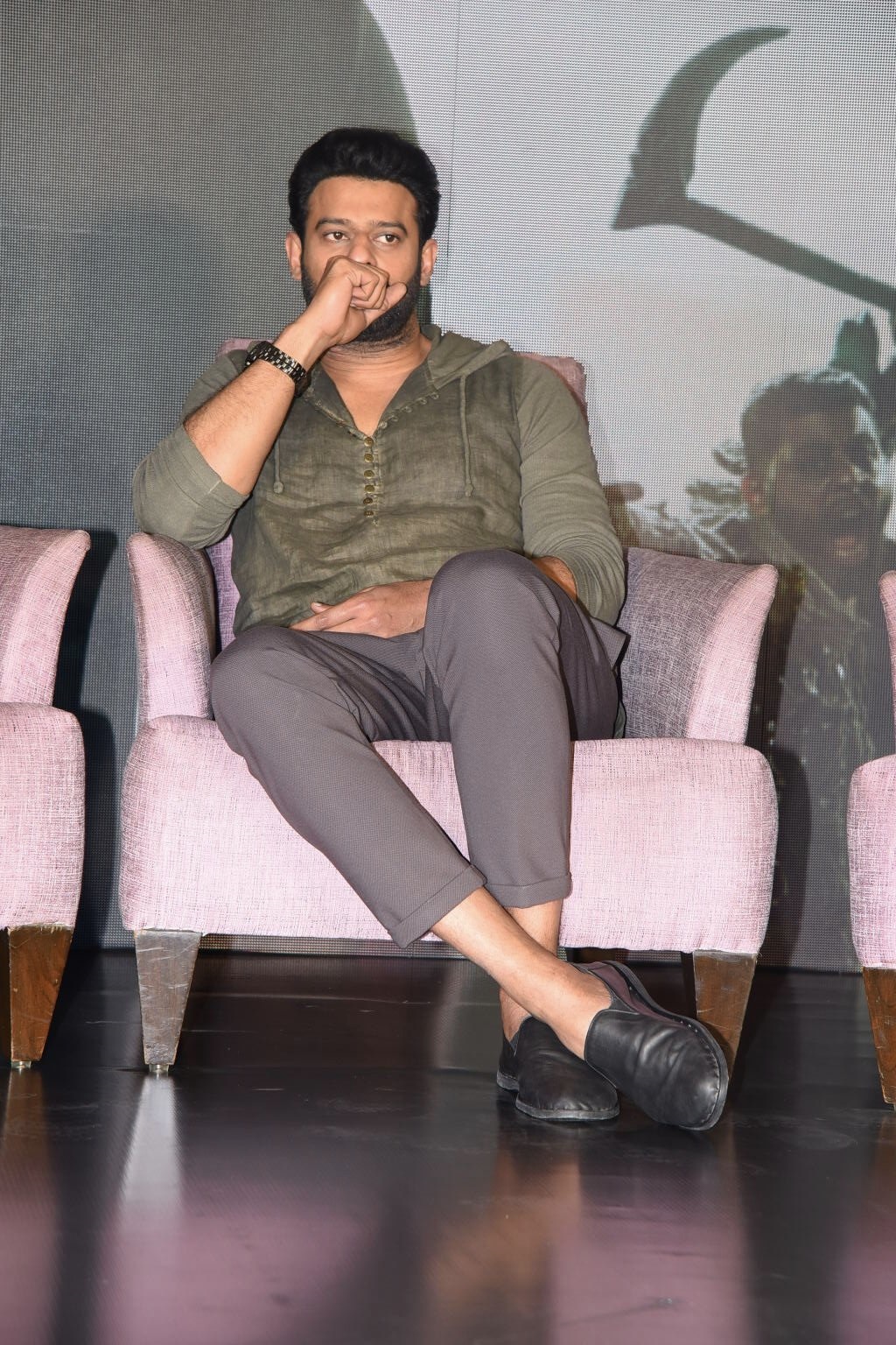 Saaho Movie Hyderabad Media Interaction Set 2