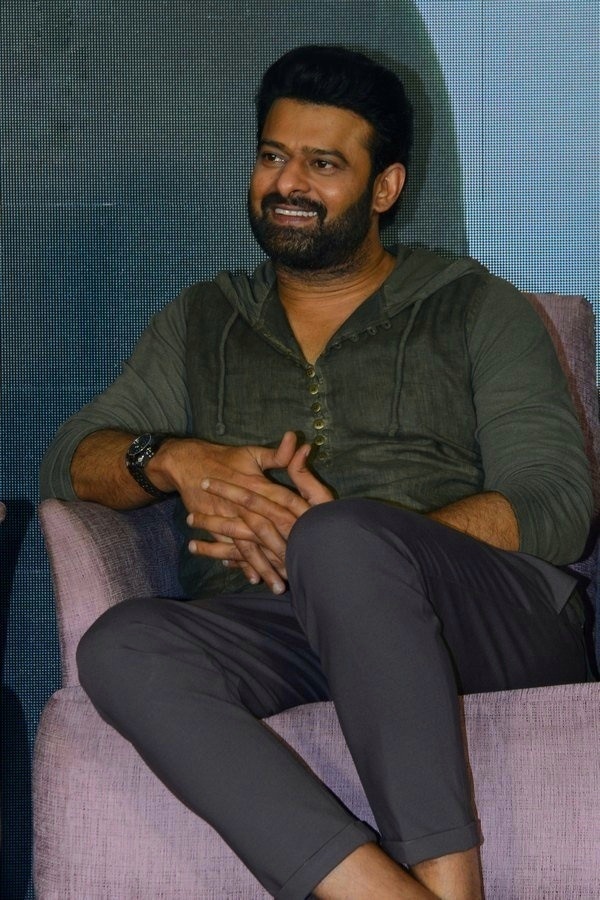 Saaho Movie Hyderabad Media Interaction Set 3