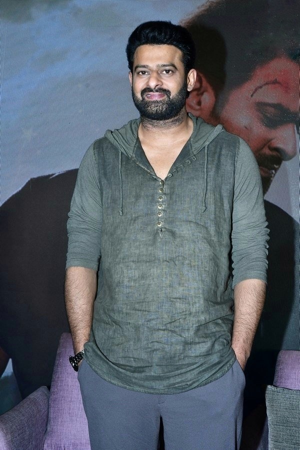 Saaho Movie Hyderabad Media Interaction Set 3