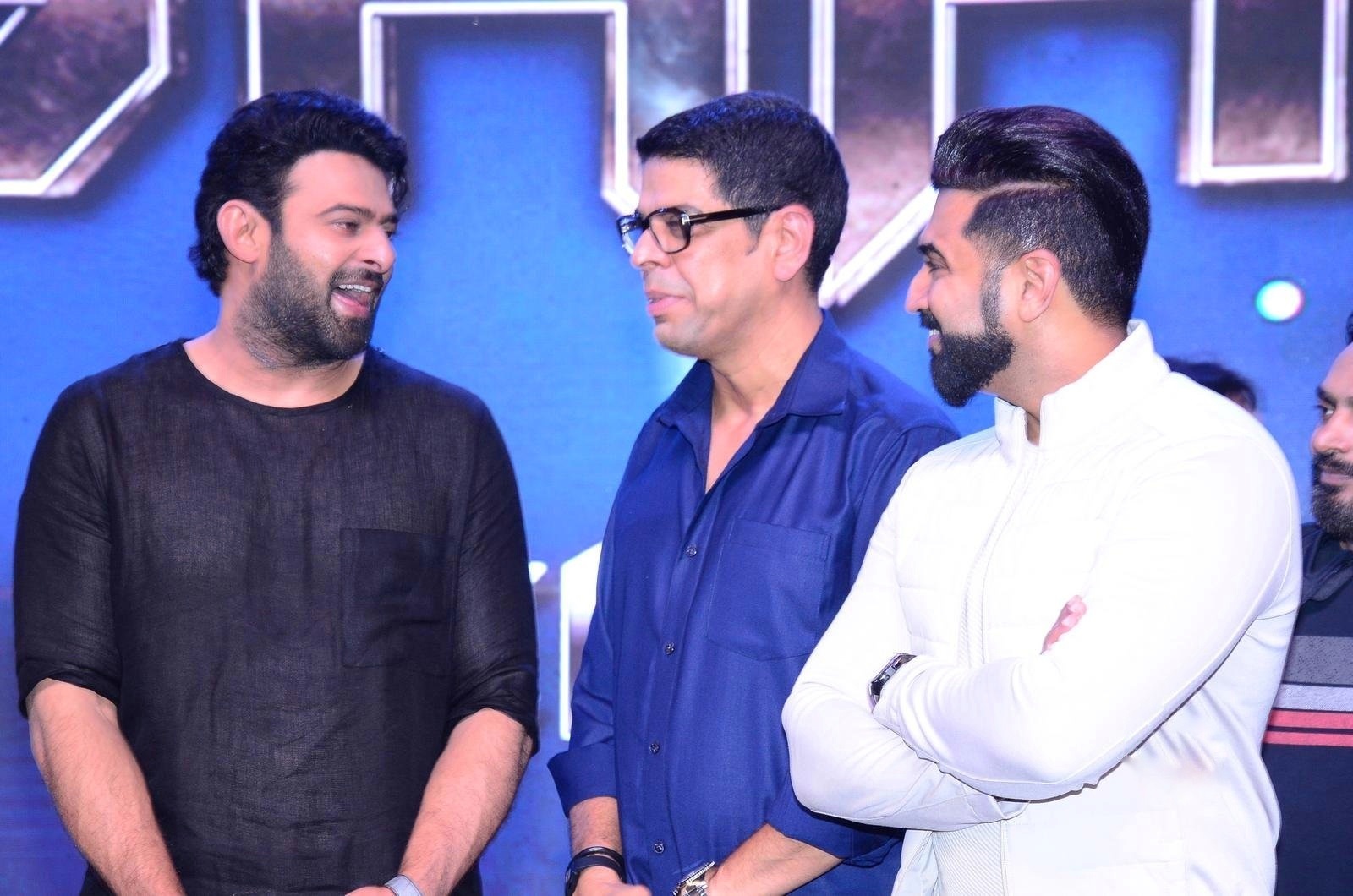 Saaho Movie Pre Release Event Stills At Ramoji Film City Hyderabad Set 3