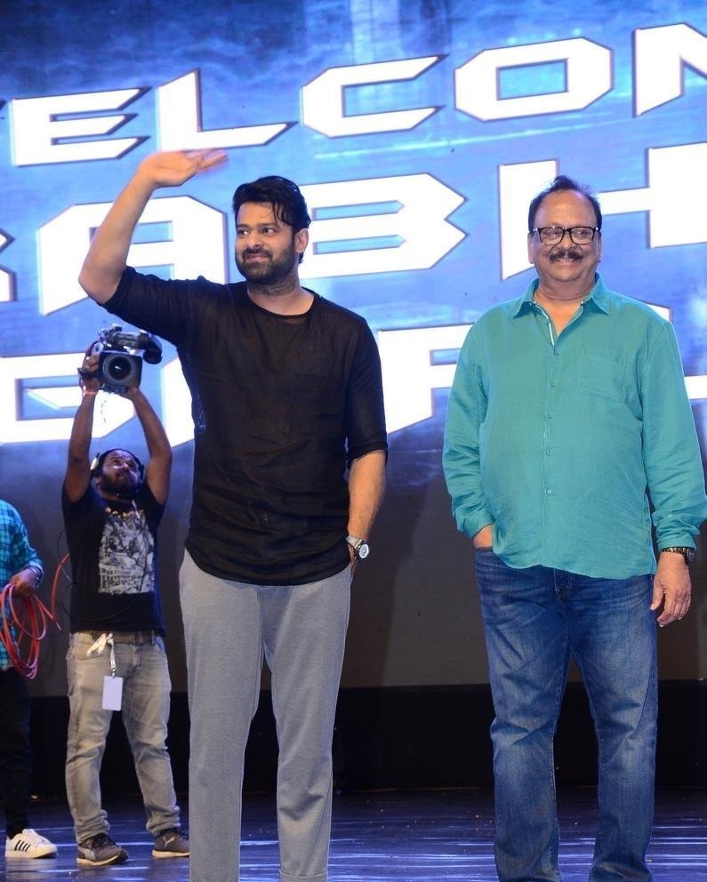 Saaho Movie Pre Release Event Stills At Ramoji Film City Hyderabad Set 3