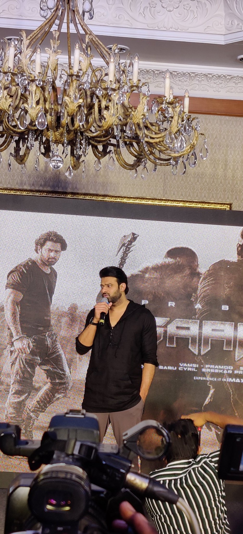 Saaho Press Meet Stills At Bangaluru Set 1