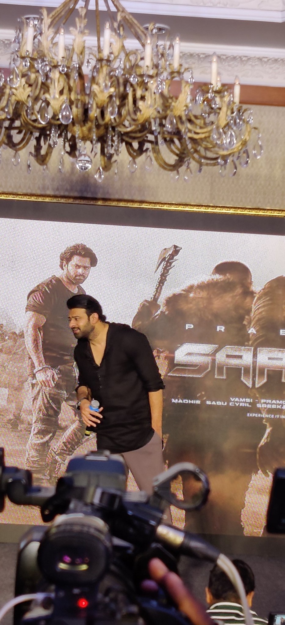 Saaho Press Meet Stills At Bangaluru Set 1