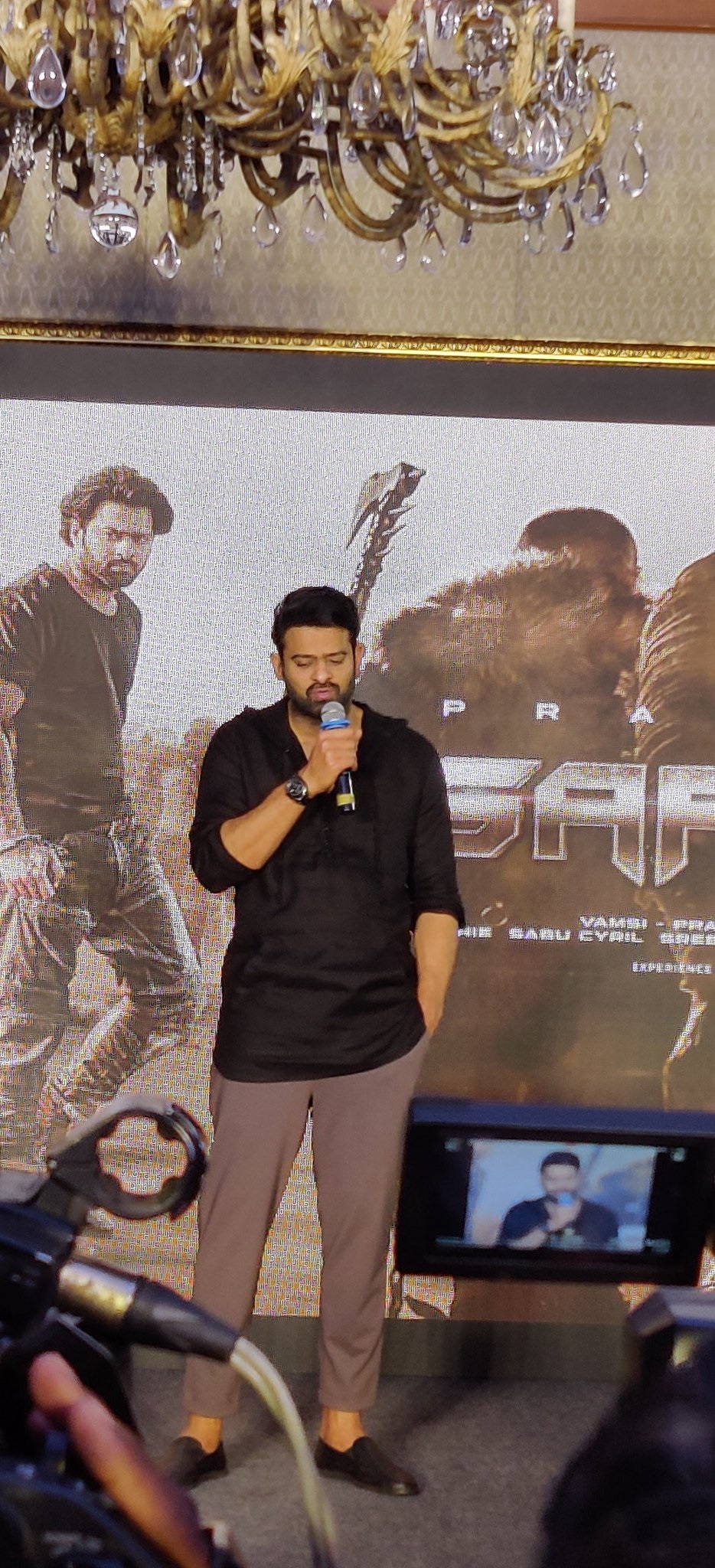 Saaho Press Meet Stills At Bangaluru Set 1