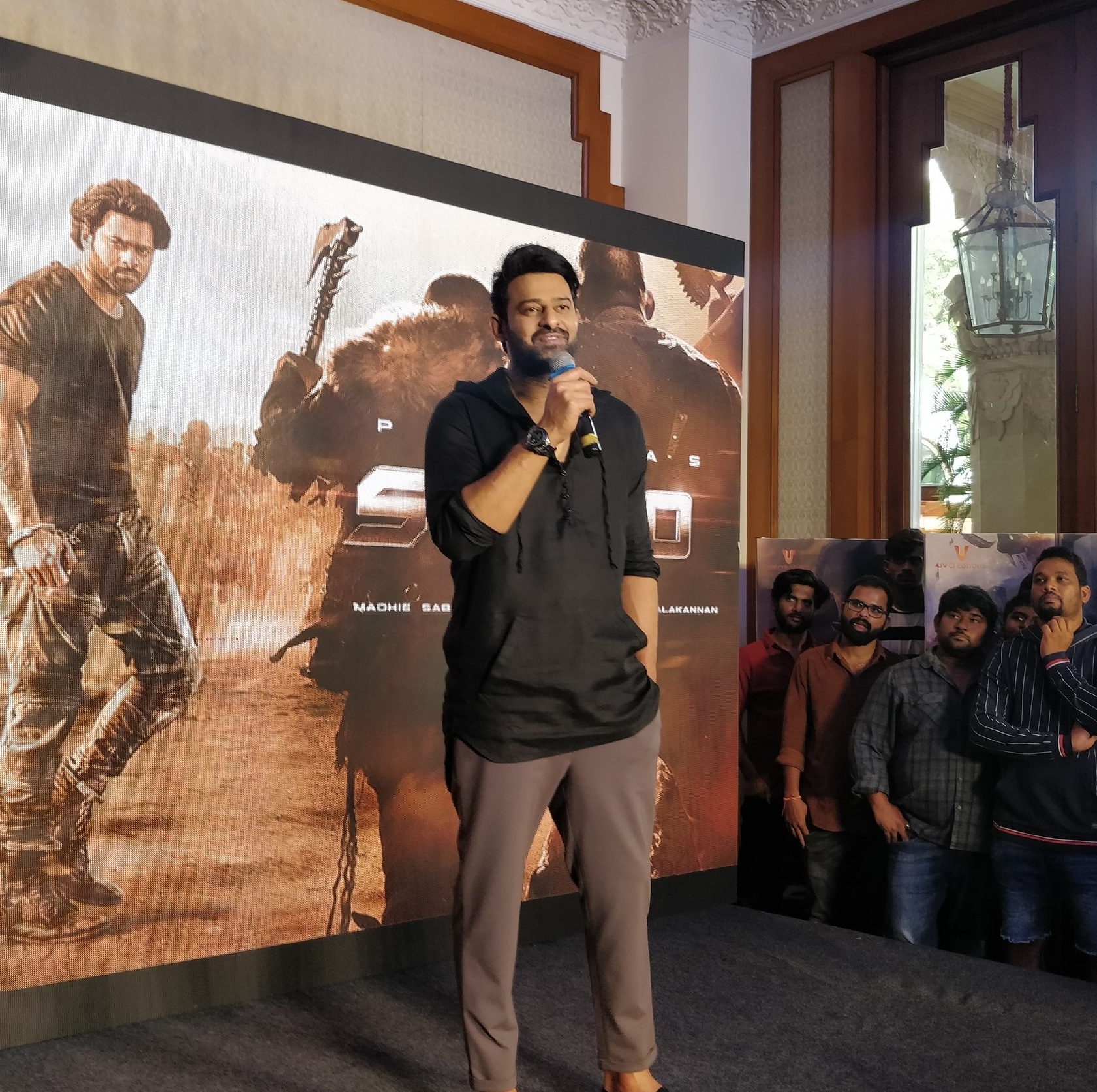 Saaho Press Meet Stills At Bangaluru Set 1