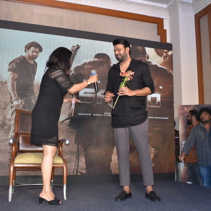 Saaho Press Meet Stills At Bengaluru Set 2