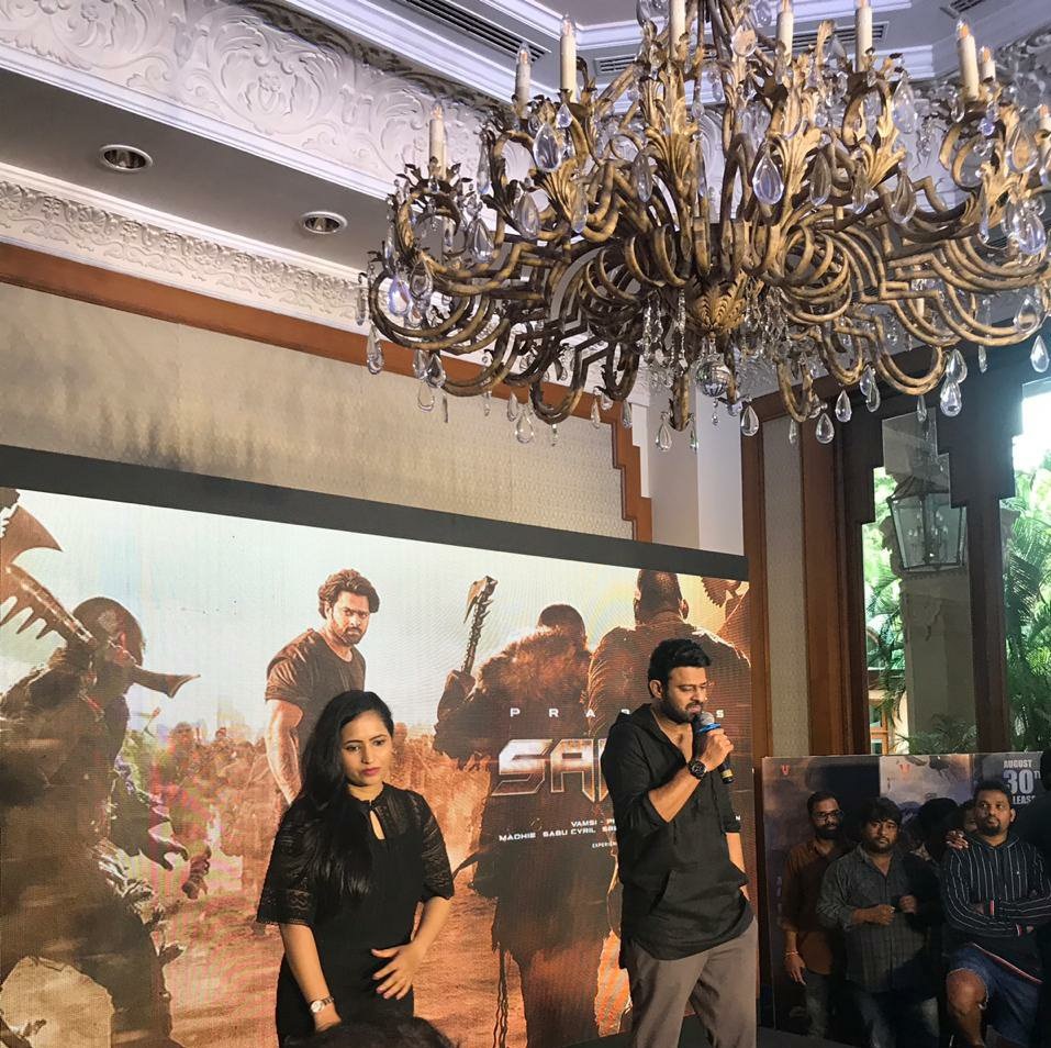 Saaho Press Meet Stills At Bengaluru Set 2