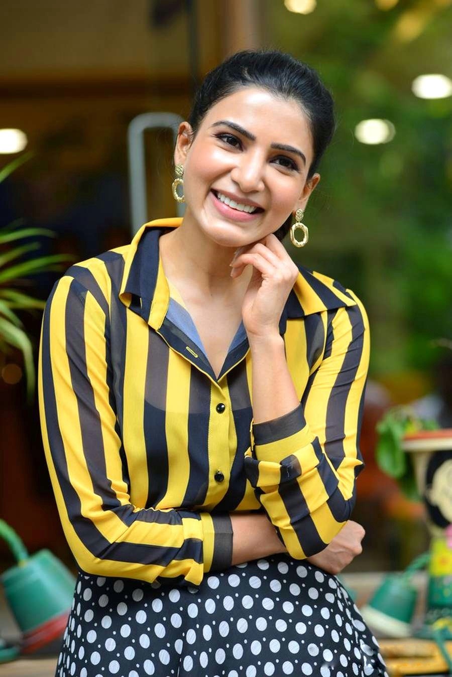 Samantha Oh Baby Movie Interview Press Stills Set 1