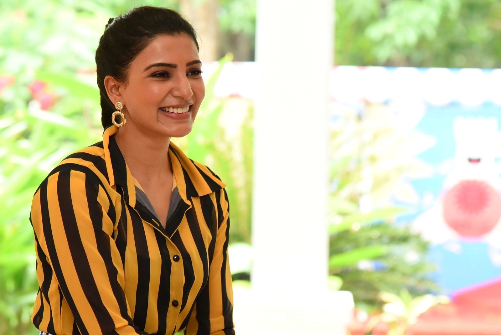 Samantha Oh Baby Movie Interview Press Stills Set 1