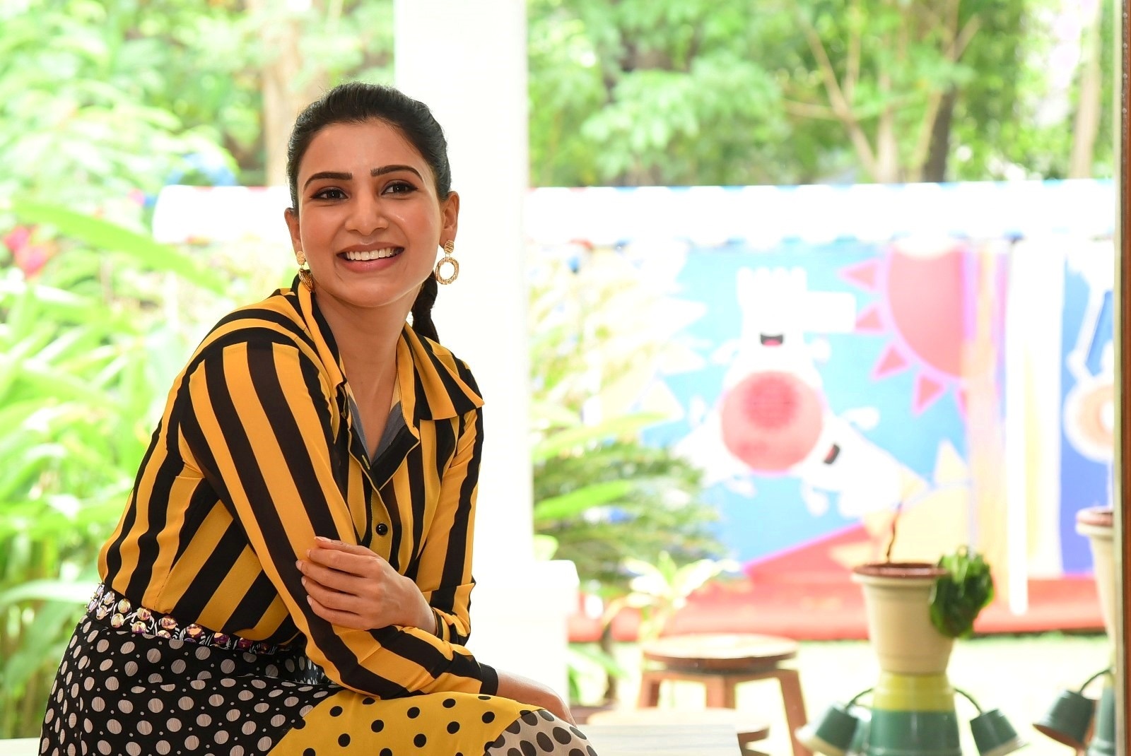 Samantha Oh Baby Movie Interview Press Stills Set 1