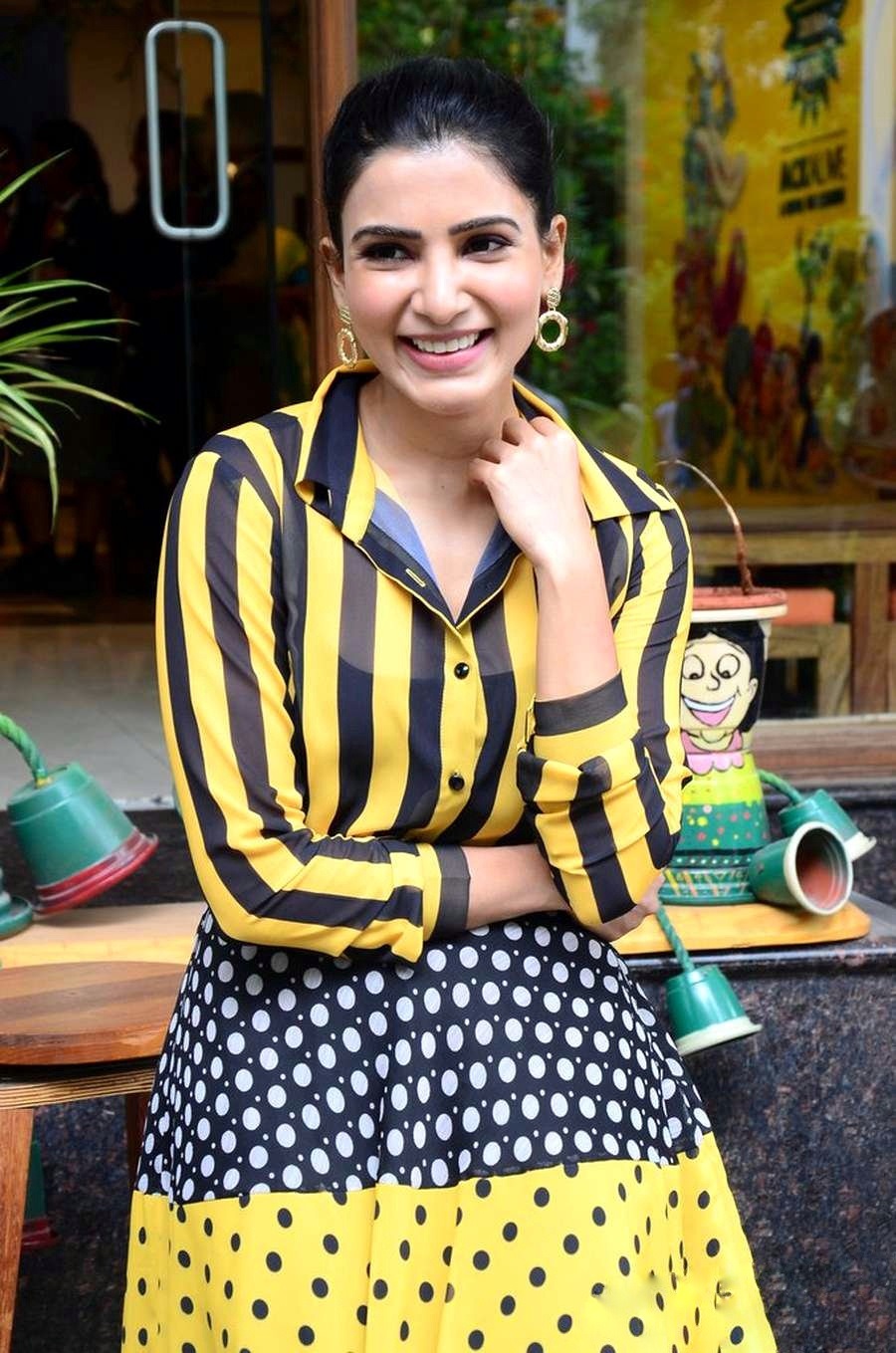 Samantha Oh Baby Movie Interview Press Stills Set 1