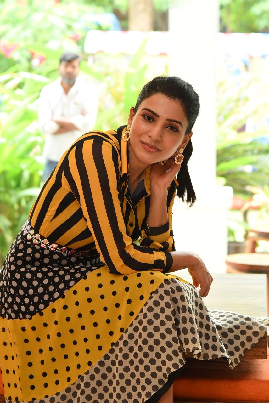 Samantha Oh Baby Movie Interview Press Stills Set 1