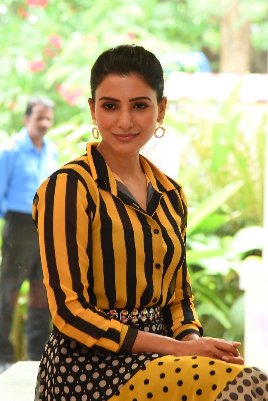 Samantha Oh Baby Movie Interview Press Stills Set 1