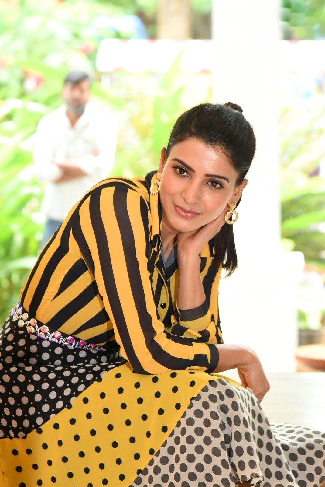 Samantha Oh Baby Movie Interview Press Stills Set 2