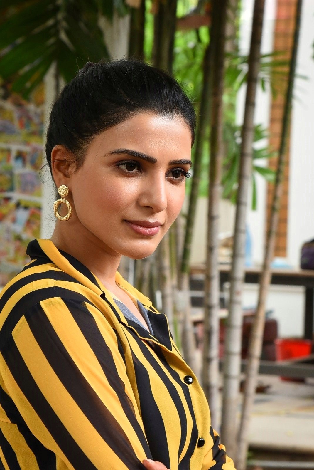 Samantha Oh Baby Movie Interview Press Stills Set 2