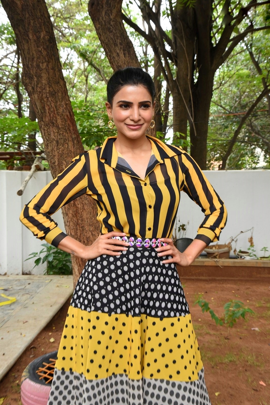 Samantha Oh Baby Movie Interview Press Stills Set 2