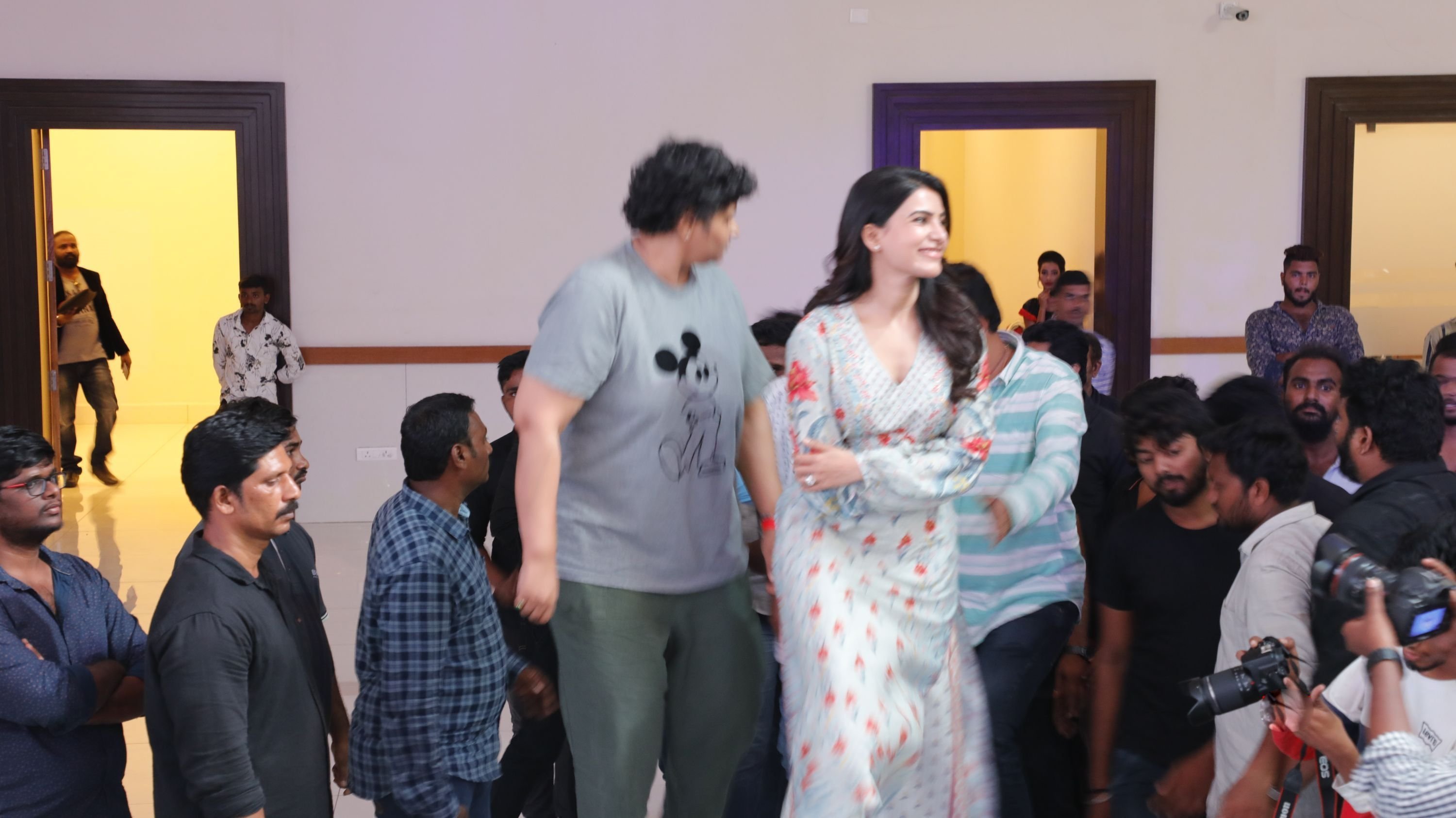 Samantha Oh Baby Movie Thanks Meet At SS Convention Vijayawada HD Photos Set 1