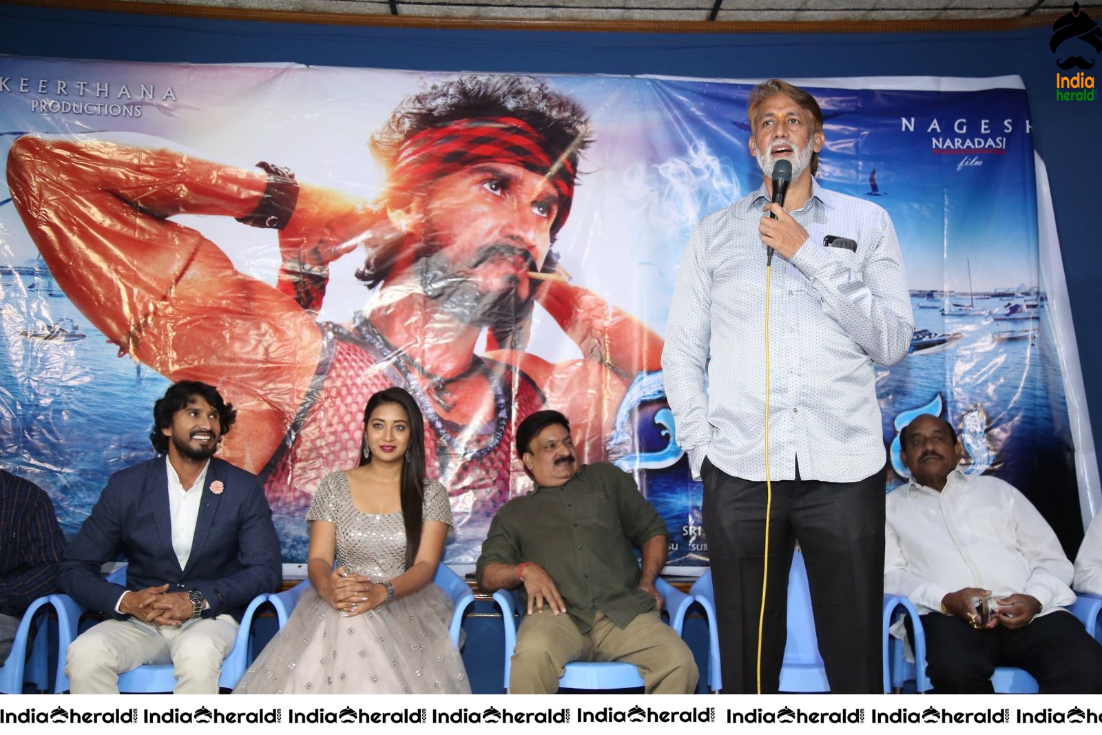 Samudrudu Movie Teaser Launch Stills Set 2