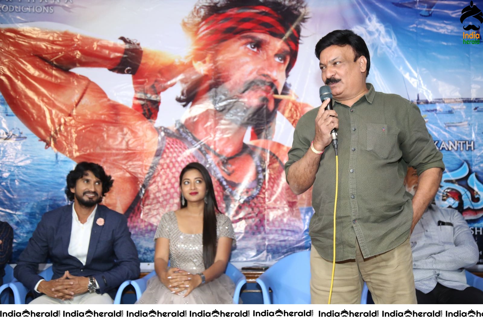 Samudrudu Movie Teaser Launch Stills Set 2