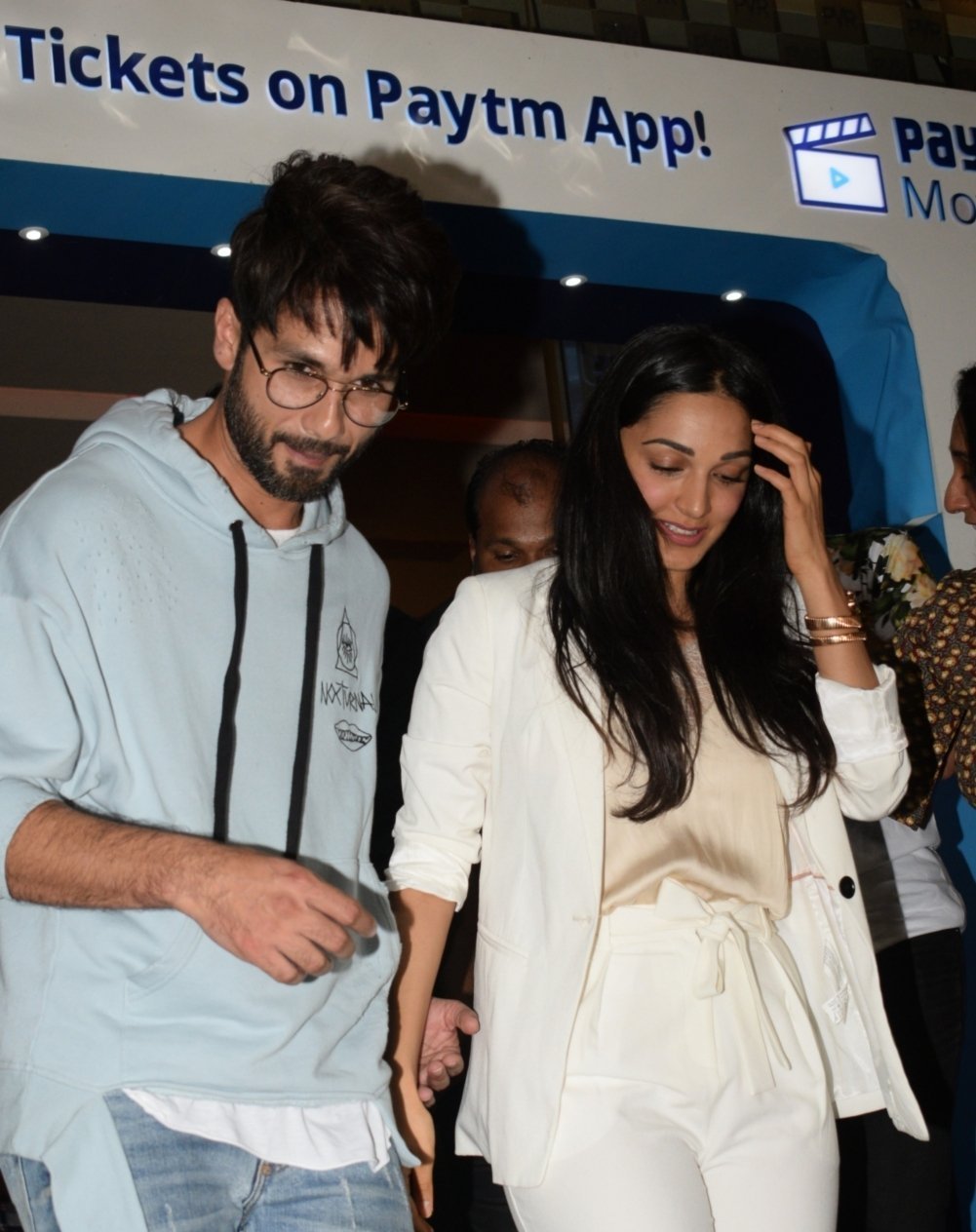 Shahid Kapoor And Kiara Advani At Kabir Singh Screening In Mumbai