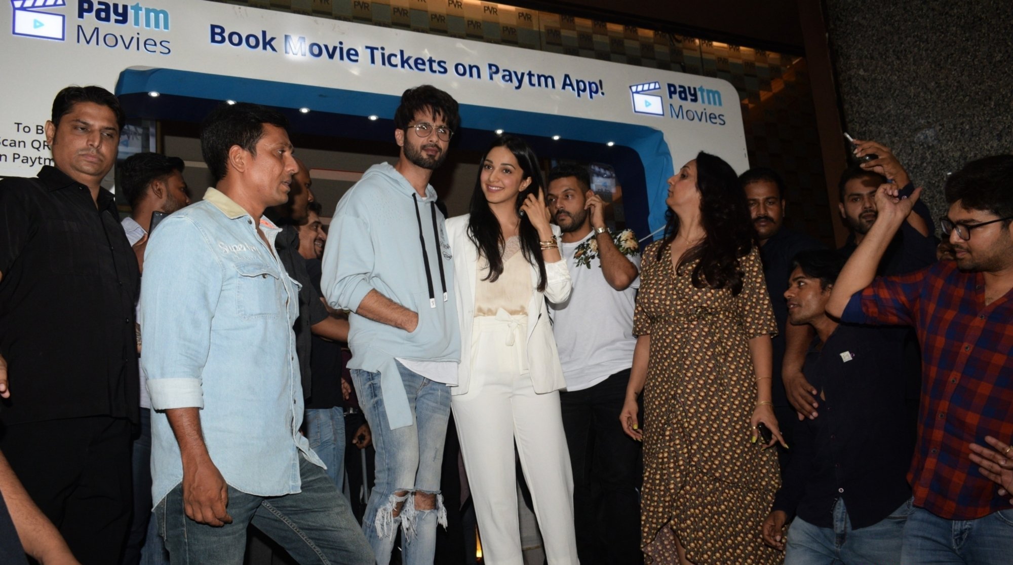 Shahid Kapoor And Kiara Advani At Kabir Singh Screening In Mumbai