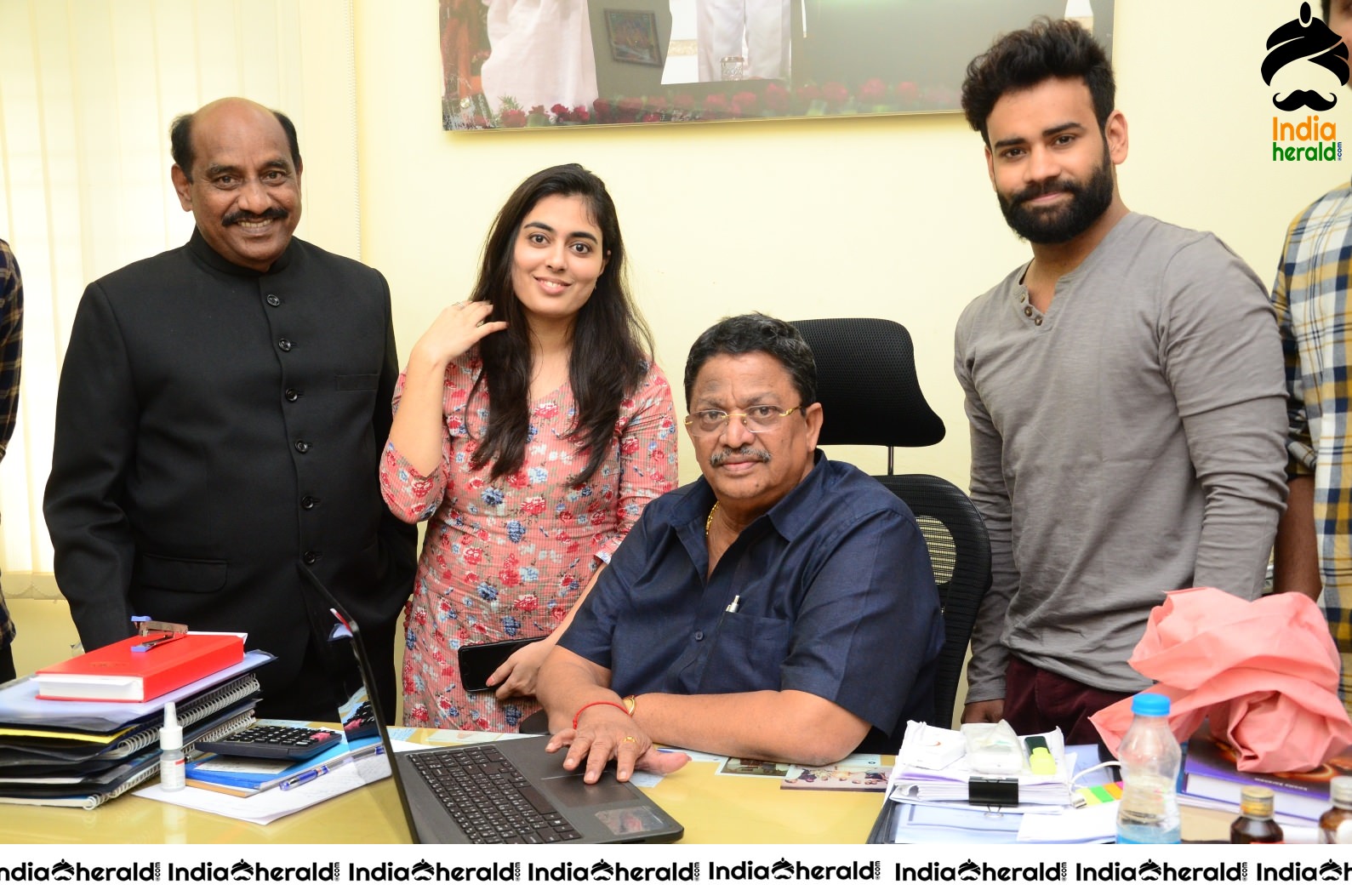 Shiva 143 Movie First Look launched by Producer C Kalyan